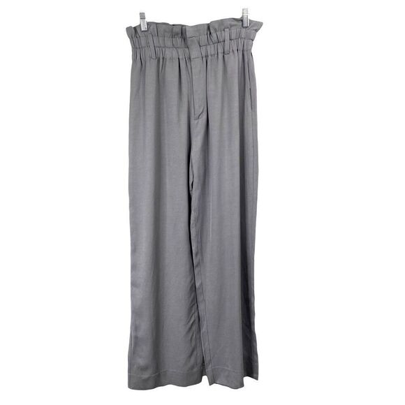 J. Crew Point Sur high rise paperbag pants Size‎ 4 gray - Picture 1 of 9
